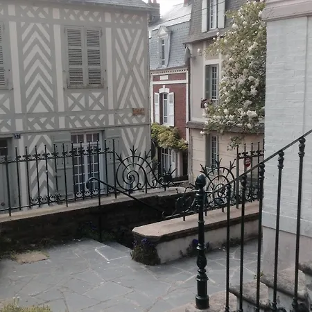 La Maison Rose Et Son Jardin شقة تروفيي سور مير
